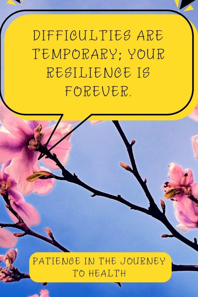 Difficulties are temporary; your resilience is forever.